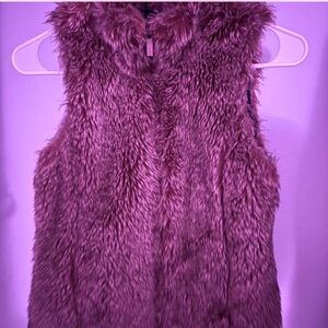fur vest